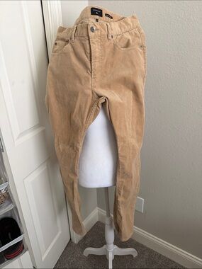 Quiksilver Men's Light Tan Corduroy Pants